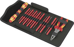 Wera Kraftform Kompakt VDE Tool Casket with 17 Electrician's Tool Set