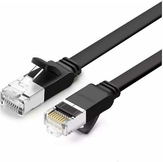 Ugreen Flat U/UTP Cat.6 (Gigabit) Network Ethernet Cable 5m Black