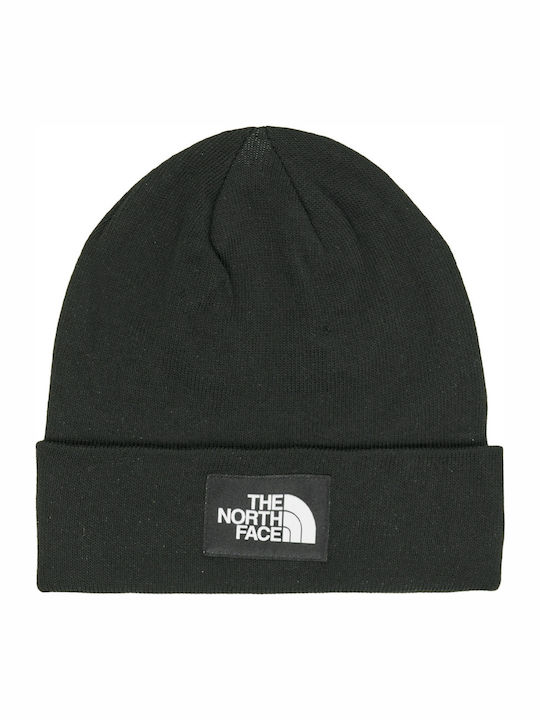 The North Face Dock Worker Recycled Beanie Unisex Σκούφος Πλεκτός σε Μαύρο χρώμα