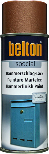 Belton Spray Paint Hammerfinish with Forged Effect Copper 400ml