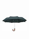 Guy Laroche 8101 Windproof Automatic Umbrella Compact Black Checked