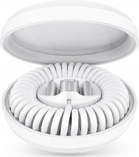 Vonmählen Spiral USB to Lightning / Type-C / micro USB Cable Ασημί 1.2m (R013P0004)