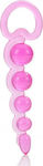 Calexotics Basic Essentials Anal Beaded Probe Anal Beads Pink 14cm