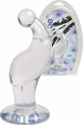 Nanma Silicone Plug with Suction Anal Plug Transparent 11cm