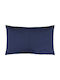 Lino Home Jane Pillowcase Set with Envelope Cover Dark Blue 50x70cm.