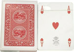 Dal Negro Std Plastic Card Deck Red