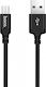 Hoco X14 High Speed Braided USB 2.0 spre micro USB Cablu Negru 3m 1buc