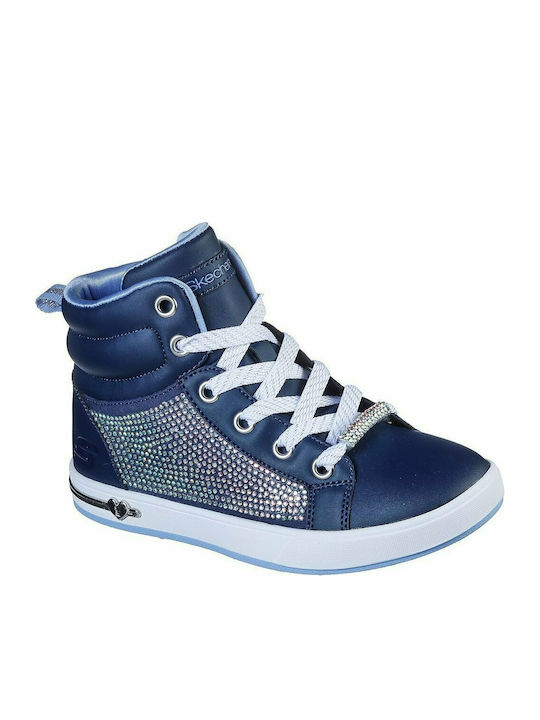 Skechers Shoutouts Sparkle Δερμάτινα Παιδικά Μπ...