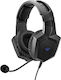 Aula Heleus 7.1 Über Ohr Gaming-Headset mit Verbindung 2x3,5mm / USB Schwarz