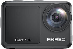 Akaso Brave 7 LE Action Kamera 4K Ultra HD Unterwasser mit WiFi Schwarz mit Bildschirm 2"