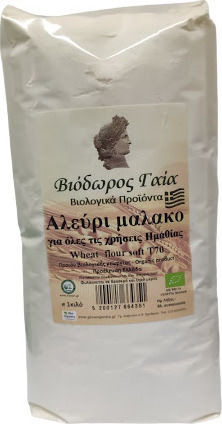 Viodoros Gaia Biologic Făină Grâu Moale T70 (1x 1kg ) 1kg