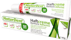 NaturDent Haftcreme Denture Adhesive Vegan Στερεωτική Κόλλα 40gr