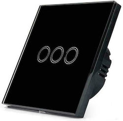 Next Systems Smart Touch Switch 3 Gangs Διακόπτης Αφής Wi-Fi