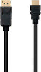 Nanocable Cable DisplayPort male - HDMI male 3m Μαύρο (10.15.4303)