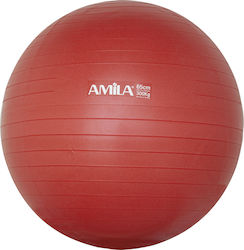 Amila 95846 Pilates Ball 65cm 1.35kg Red