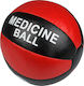 Maxwel 1011663 Μπάλα Medicine 22cm , 3kg σε Μαύρο Χρώμα