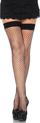 Leg Avenue UA9036 Fishnet Thigh Highs Black