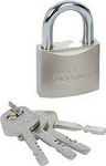 0056 Padlock Brass with Key 92mm 1pcs