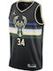 Giannis Milwaukee Bucks Statement Edition 2020 Ανδρική Φανέλα Εμφάνισης Μπάσκετ