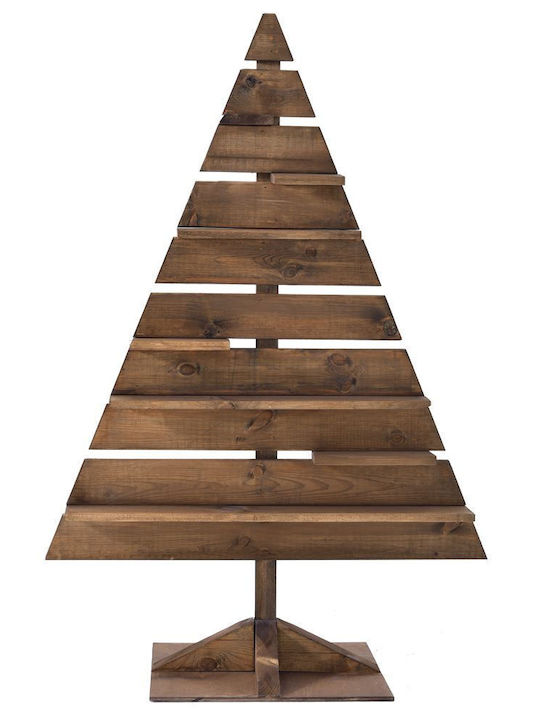 Christmas Decorative Wood Tree 205cm Brown