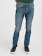 Jack & Jones Herren Jeanshose in Gerader Linie Blau