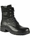 Boxer Leather Women's Ankle Boots Black