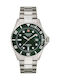 Swiss Alpine Military by Grovana Men's Watch 42mm Battery with Silver Metal Bracelet