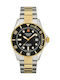 Swiss Alpine Military by Grovana Men's Watch 42mm Battery with Silver Metal Bracelet