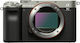 Sony Mirrorless Φωτογραφική Μηχανή α7C Full Frame Body Silver