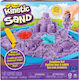 Spin Master Построителна игра с пясък Kinetic Sand Sandbox Set Purple за деца на възраст 3++ години