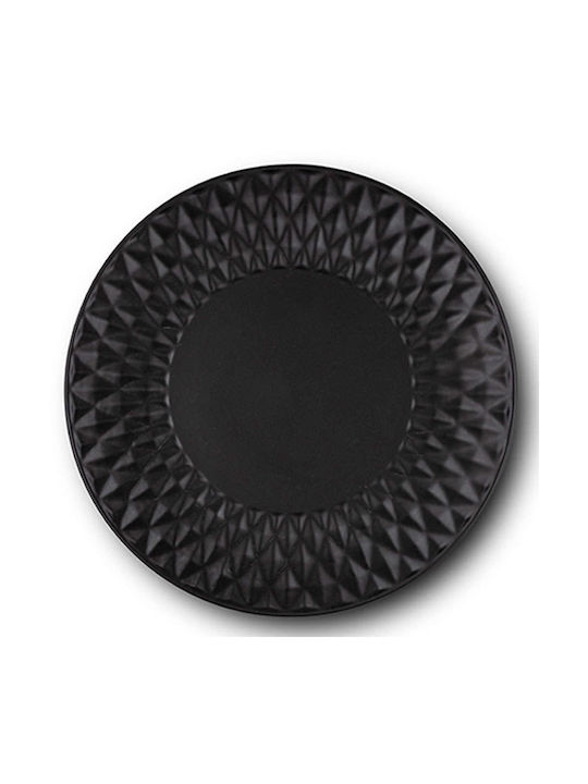 Nava Soho Classic Farfurie joasă Ceramică Negru cu Diametru 27cm