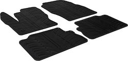 Gledring Set Front and Back 4pcs for Ford Kuga 2013-2016 Black
