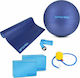 Spokey Set Asteya Μπάλα Pilates σε Μπλε Χρώμα