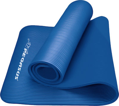 Pegasus Fitnessmatte Yoga/Pilates Blau (183x61x1.5cm)