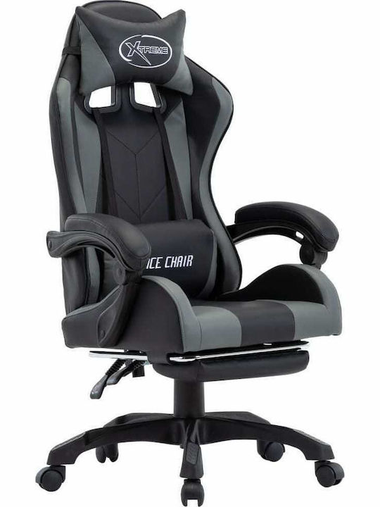 vidaXL Racing Καρέκλα Gaming Δερματίνης με Υποπ...