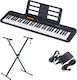 Casio Αρμόνιο CT-S100 Set 3 με 61 Πλήκτρα Τυπικής Αφής Μαύρο