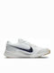 Varsity Leather GS Kids Sports Shoes Running with Laces White