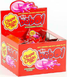 Chupa Chups 60 Chewing gum Big Babol with Φράουλα Flavour 5gr