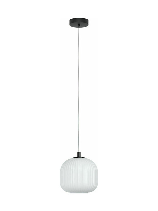 Eglo Mantunalle Pendant Light Single-Light for Socket E27 White