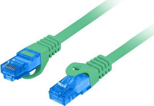 Lanberg S/FTP Kat.6a Ethernet-Netzwerkkabel 1m Grün 1Stück