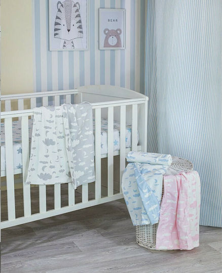 GM Home Baby Blanket Nursery Swaddling Blanket 03086 75x100cm