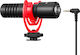 Boya Electret / Shotgun Μικρόφωνο 3.5mm BY-MM1+ Τοποθέτηση Shock Mounted/Clip On Δημοσιογραφικό