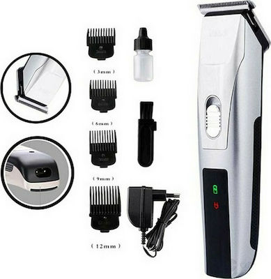 Kemei KM-2158 Rechargeable Hair Clipper White KM-2158