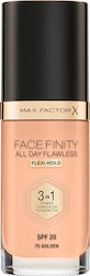 Max Factor Facefinity All Day Flawless 3-in-1 Liquid Foundation 30ml