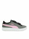Smash Glitz Kids Sneakers with Scratch Silver
