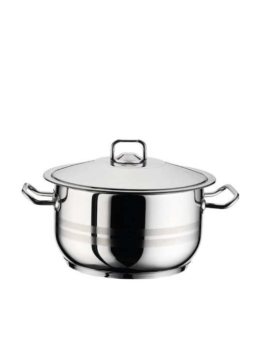 Homeplus Gastro Βαθιά Ανοξείδωτη Κατσαρόλα 16.5lt / 32cm
