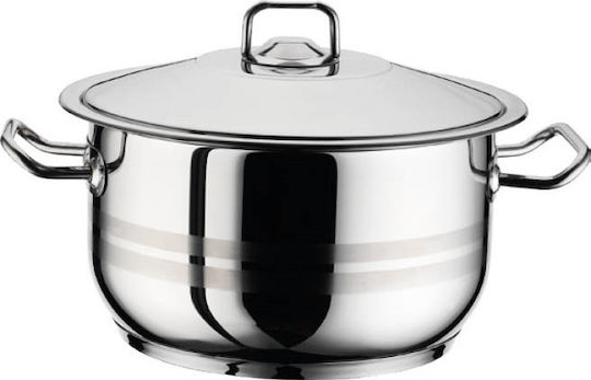 Homeplus Gastro Βαθιά Ανοξείδωτη Κατσαρόλα 26.5lt / 38cm