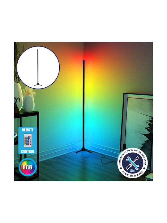 GloboStar LED Лампа за под В100см. Черен GloboStar LED Лампа за под В100см. Черен