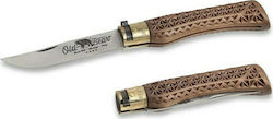 Antonini Old Bear Pocket Knife Brown with Blade made of Stainless Steel