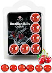 Secretplay Brazilian Balls Massage Cherry 6pcs